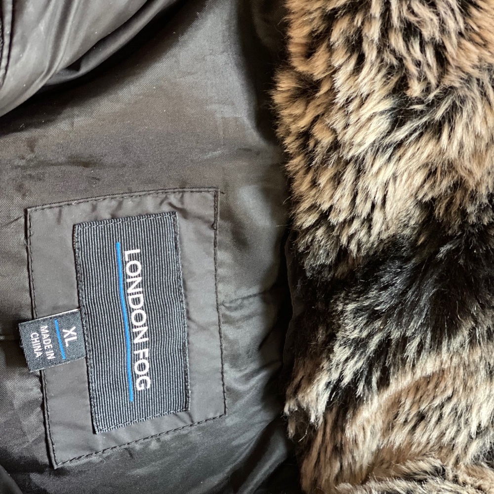 Woman’s full length winter coat.  London Fog
